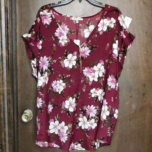Speed Limit MPH women's burgundy top nwt